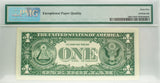 PMG 1963-B $1 Federal Reserve Note Kansas City Unc65 EPQ