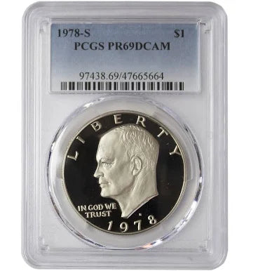 1978-S Eisenhower Dollar PR69 DCAM PCGS