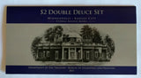 BEP 2011 $2 Double "Deuce" Set Minneapolis & Kansas City