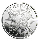Sunshine Minting 1/2 Half Troy Oz 999 Fine Silver