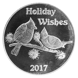 2017 Christmas 1 oz Rounds with obverse options