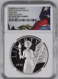 American Liberty 2016 W Silver Medal FR PF70 Ultra Cameo