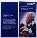 Scotland Jack Nicklaus £5 pound commemorative banknote