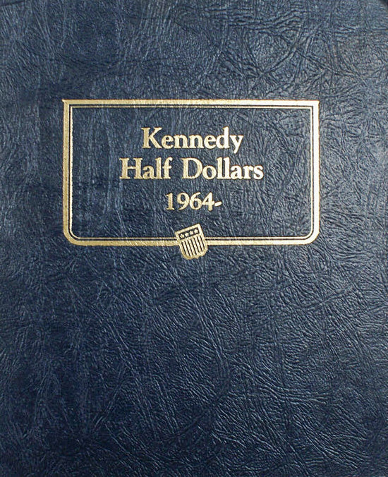 Whitman Classic 1964-1986 Kennedy Dollar Album #9127 (No Coins)