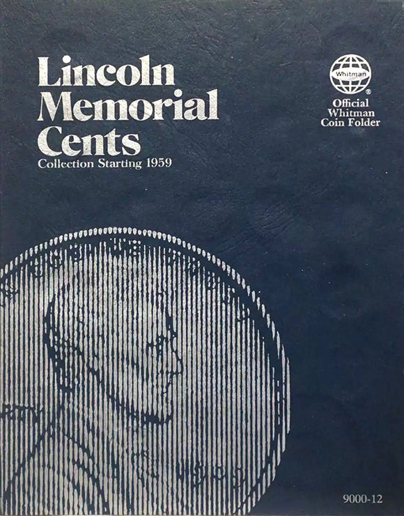 Whitman 1959-1996 Lincoln Memorial Cent Album #9000 (No Coins)