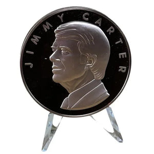 Jimmy Carter Official 1977 Presidential Inaugural Medal Bronze Franklin Mint