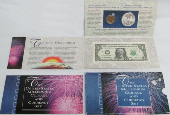 BEP the U.S. Millennium Coinage and Currency Set*