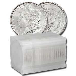 Roll of Mixed Date Morgan Dollars ( 1878-1904)  AU