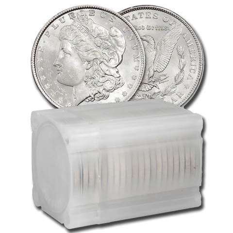 Roll of Mixed Date Morgan Dollars ( 1878-1904)  AU