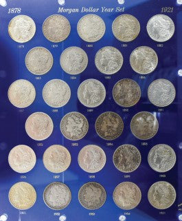 Morgan Dollar Year Set – Includes 1895-S! Set 2