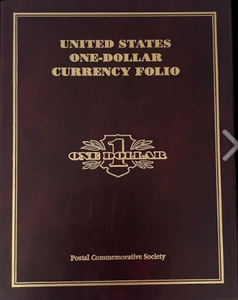 Postal Commemorative Society $1 Uncut and Star Folio
