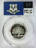 1999-S Connecticut Silver Quarter PR69DCAM PCGS