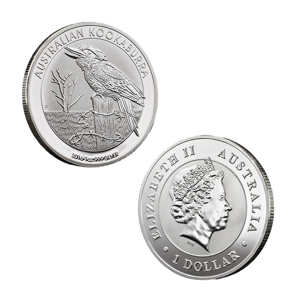 2016 Australia 1 oz Silver Kookaburra – BU