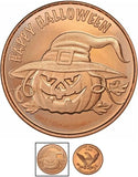 Happy Halloween 1 A.V.D.P Oz Copper Round
