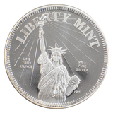 One Ounce Silver Statue of Liberty Round