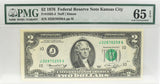 1976 $2 Kansas City PMG CU65 EPQ FR 1935-J