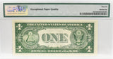 1935G FR 1616*  $1 Silver Certificate "No Motto" PMG CU66 EPQ