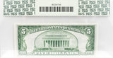 1934A $5 CU64 PPQ Silver Certificate FR1651 PCGS