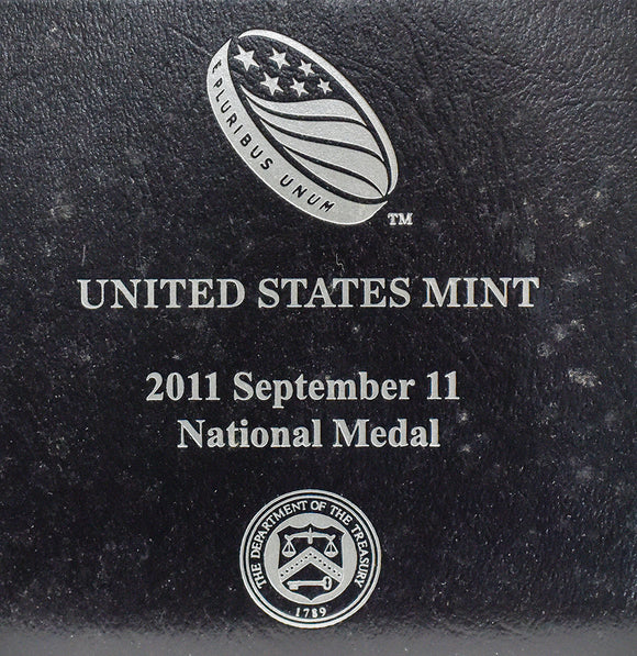 2011 September 11 National Medal US Mint Box