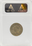 1883 Liberty "V" Nickel AU53 ANACS