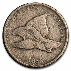 1858 Flying Eagle Cent (VG) - Chattanooga Coin