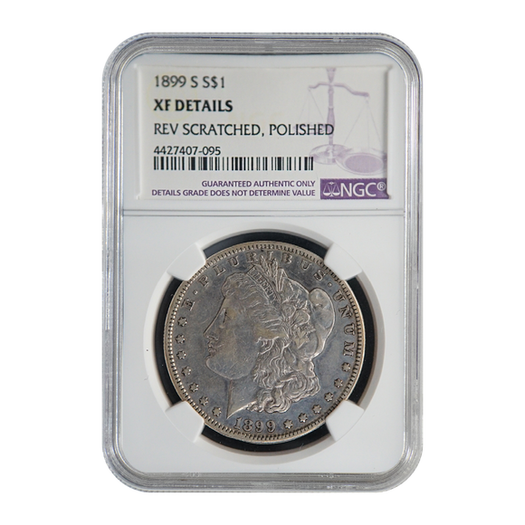 1899-S Morgan Dollar XF Details NGC