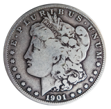 1901-S Morgan Dollar (VG08)