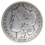 1902-S Morgan Dollar (VG10)