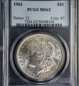 1903 Morgan Dollar MS62 PCGS
