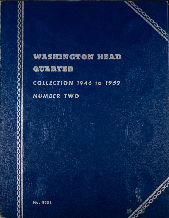 1946-1959 Washington Quarter Album (No Coins)