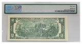 $2 1995 PMG graded Federal Reserve Star Note choice uncirculated 63 net- Philadelphia