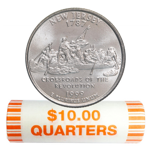 1999-P New Jersey Quarter Rolls