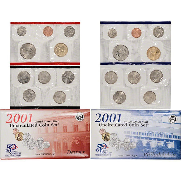 2001 US Mint Set