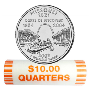 2003-P Missouri Quarter Rolls