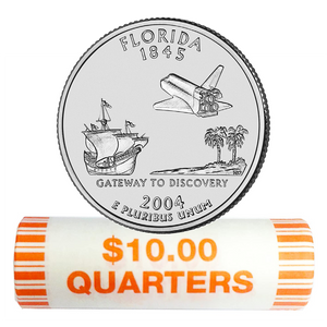 2004-P Florida Quarter Rolls