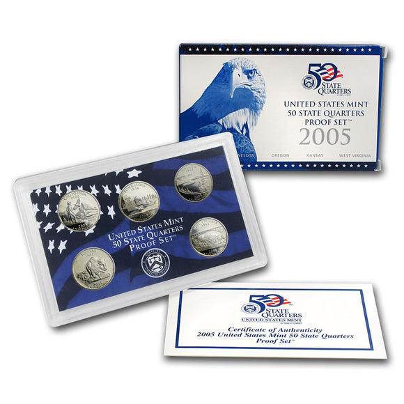 2005-S State Quarter Proof Set