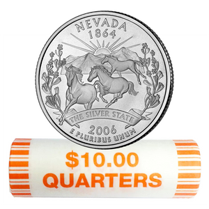 2006-P Nevada Quarter Rolls