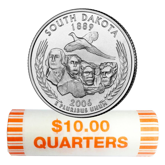 2006-P South Dakota Quarter Rolls