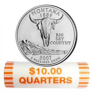 2007-P Montana Quarter Rolls