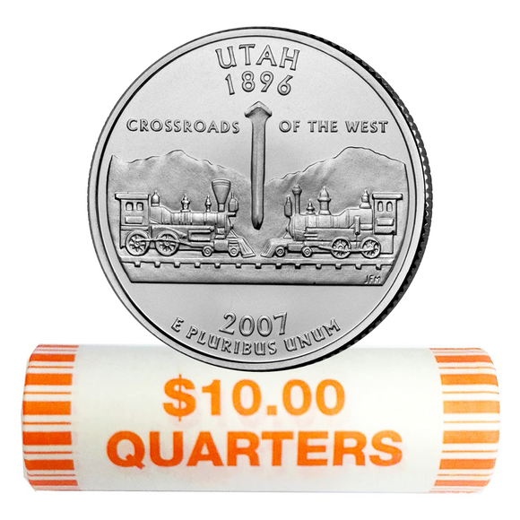 2007-P Utah Quarter Rolls