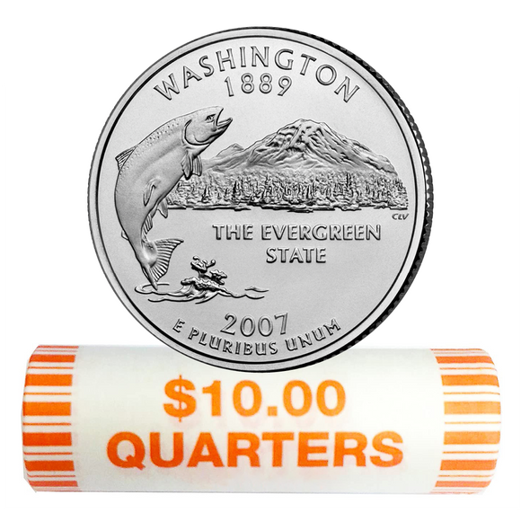 2007-P Washington Quarter Rolls