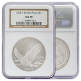 NGC 2008-P Bald Eagle $1 Commemorative