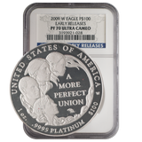 2009-W 1 oz American Platinum Eagle PF70 Ultra Cameo NGC Early Release