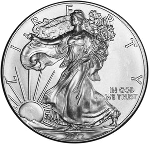 1 oz American Silver Eagle Coin BU (Random Year) - Chattanooga Coin