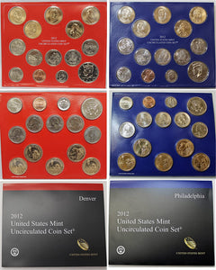 2012 US Mint Set