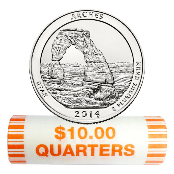 2014 D&P Arches Quarter Roll $10