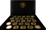 1999-2003 Morgan Mint Gold Plated Quarter Set (25 Coins)