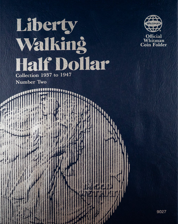1937-1947 Walking Liberty Half Dollar Album (No Coins)