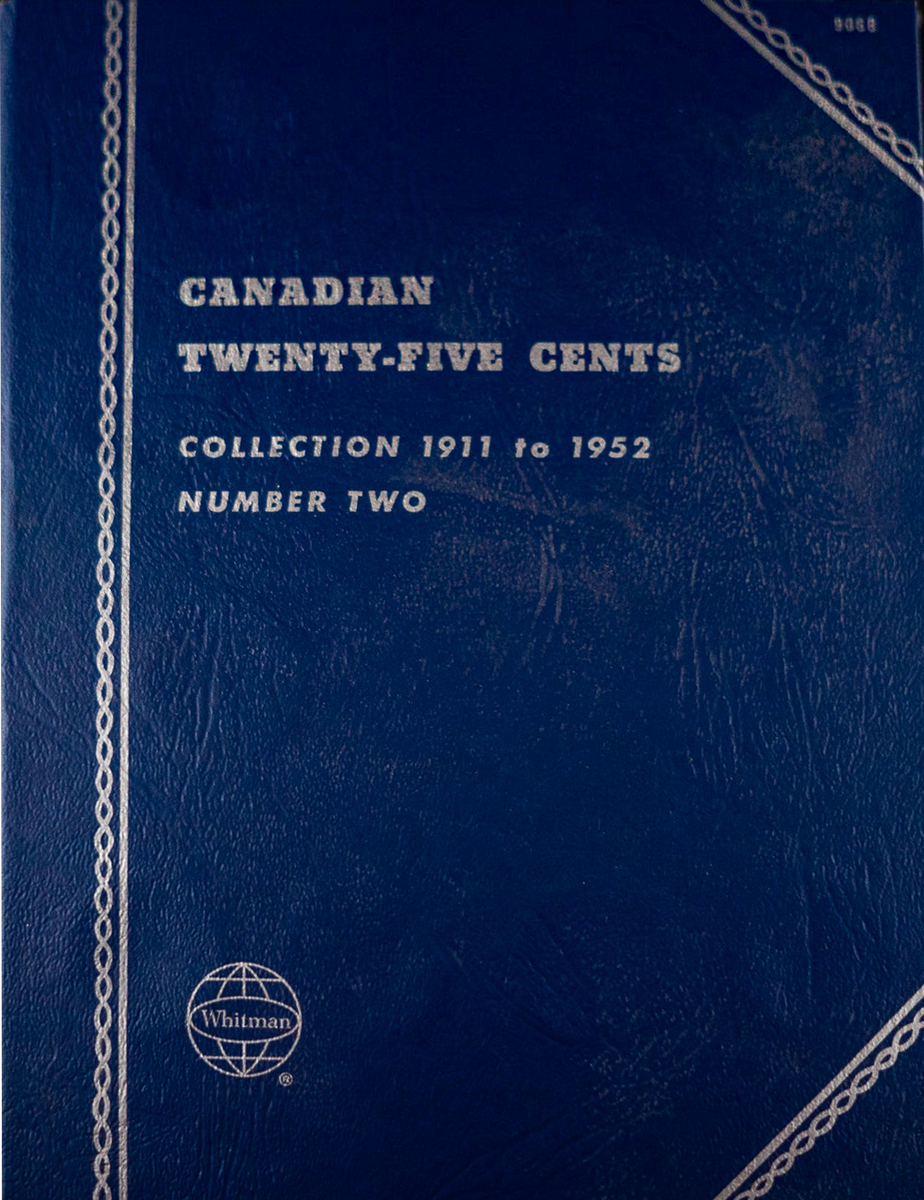 Canadian 25 Cents Plain Album (No Coins) CCI