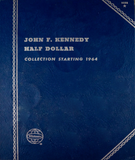 1964 Kennedy Half Dollar Album (No Coins)